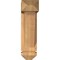 Ekena Millwork Traditional Arts and Crafts Smooth Bracket w/ Offset Brace, Western Red Cedar, 5 1/2"W x 16"D x 20"H BKT0604X16X20TRA03SWR - alternate 3